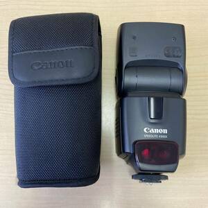 【TS0427】 Canon SPEEDLITE キャノン スピードライト 430EX ストロボ 動作未確認 キズあり カメラ周辺機器 