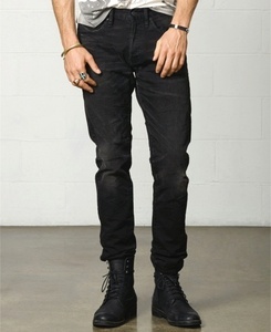 デニムアンドサプライ ラルフローレン Dropped skinny デニムジーンズ ユーズド加工 W36 ウエスト96cm 未使用 DENIM&SUPPLY RALPH LAUREN