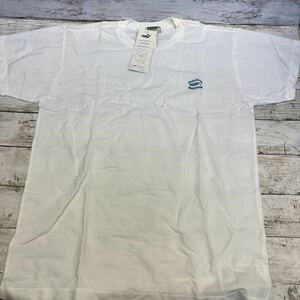 i199 PUMA プーマ　ヒットユニオン　半袖　TシャツサイズL 80年代　90年代　希少　デッドストック