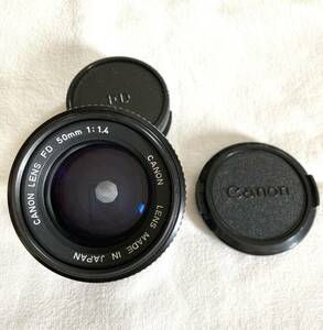 ◆極美品◆ キャノン CANON NEW FD 50mm F1.4 MF 標準 単焦点 レンズ フィルムカメラ