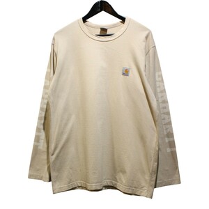 JUNYA WATANABE CdG MAN × Carhartt ジュンヤワタナベコムデギャルソンマン×カーハート Logo-print T-shirt 長袖 Tシャツ 8073000135906