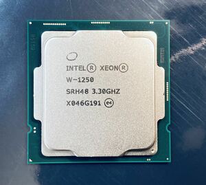 高性能CPU★動作確認済み★Intel Xeon W-1250 6コア・12スレッド★W480チップ用