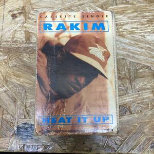 ト HIPHOP,R&B RAKIM - HEAT IT UP シングル TAPE 中古品