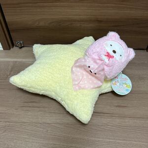 【極美品】すみっコぐらし　ビッグぬいぐるみ　ぬいぐるみ　BIGぬいぐるみ　BIG おとまり会すやすやお星さまクッションＸＬ