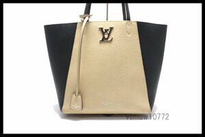 近年モデル希少美中古■LOUIS VUITTON ロックミー カバ レザー トートバッグ ルイヴィトン■0208ub0206578