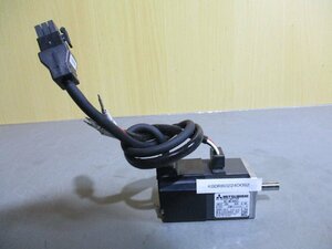 中古 MITSUBISHI AC SERVO MOTOR HC-MFS053 サーボモータ 50W (KBDR60224D092)