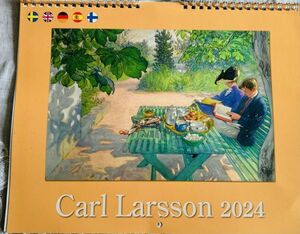 Carl Larsson ☆2024 カレンダー