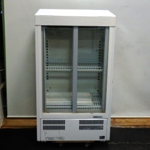 2012年製 サンヨー SMR-M66NB 冷蔵ショーケース 棚1段 112L W60D45H108cm 56kg 中ビン66本 上部塗装パナソニック