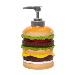 【即納】ソープディスペンサー ハンバーガー RH-167 ディスペンサー ソープ 石鹸 手洗い カラフル 洗面 手洗いソープ