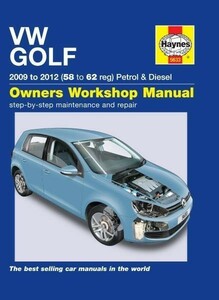 ヘインズ 整備書 ゴルフ GOLF 2009-2012 VW HB ESTATE リペア リペアー サービス マニュアル 整備 修理 ^在