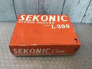 SEKONIC STUDIO DELUXE model L-398 露出計　※現状渡し 動作未確認　（60s）