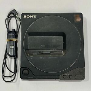 CW28 通電OK SONY D-250 Discman ポータブルCDプレーヤー ディスクマン CDウォークマン ソニー ブラック リモコン RM-7E 付