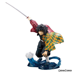 【中古】[FIG]コトブキヤショップ限定特典付属 ARTFX J 冨岡義勇(とみおかぎゆう) 鬼滅の刃 1/8 完成品 フィギュア(PP842) コトブキヤ(6114