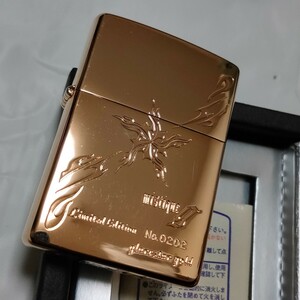ZIPPO mistique 真鍮ゴールドメッキ リミテッド 2000年製 展示未使用品