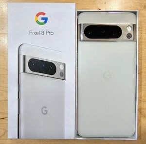 【美品】google Pixel 8 pro 128GB Porcelain【SIMフリー】