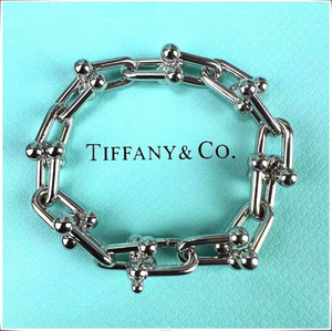 大人気★極美品★試着品★TIFFANY&Co. ティファニー ハードウェア　ラージ　リンク #944247