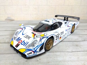 522■Maisto　マイスト　1/18　ポルシェ 911　GT1 1998 ルマン　PORSCHE 911 No.25　本体のみ　ジャンク現状品