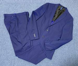 【未使用】ZARA MAN ザラマン セットアップ テーラードジャケット パンツ 48 紺色 ネイビー