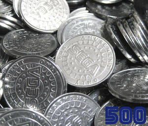 SEGA　MEDAL　TOKEN　500枚　セガ　メダル