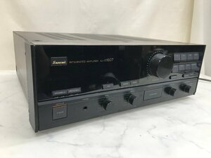 Y1606　ジャンク品　オーディオ機器　プリメインアンプ　SANSUI　サンスイ　山水　AU-α607