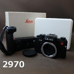 FK-2970◆LEICA R6　モータードライブ付　シャッターOK　20240424