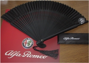 アルファロメオ　ノベルティ　扇子　Alfa Romeo 非売品　ファイル　おまけ