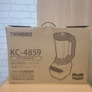 0327 ②★☆美品 TWINBIRD ツインバード パワフルミキサー　スムージー KC-4859　☆★