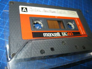 使用済み 中古　 カセットテープ　日立Maxell　UL60　1本　Type1　ノーマル　60分 1本 爪あり　No.90568