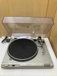 HY1043 Technics テクニクス レコードプレーヤー ターンテーブル SL-D2 針欠品　通電OK 回ります　現状品　0420