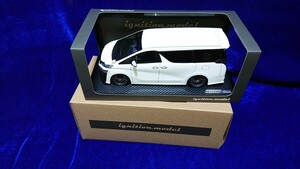 1/18 TOYOTA VELLFIRE H30W ZG WHITE IG1672 Ignition model イグニッションモデル トヨタ ヴェルファイア ホワイト 