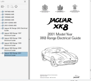 ジャガー XK8 配線図 1997～2005　　JAGUAR