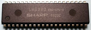SHARP　Z80　2.5Mhz　LH0080 Z80-CPU-D　シャープ　ジャンク　コレクション用