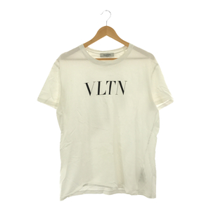 質屋 1円オークション バレンチノ VALENTINO Tシャツ サイズ M コットン ホワイト 服 トップス 衣類 ブランド 21s962-1 みいち質店