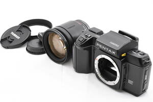 【ジャンク】 PENTAX ペンタックス SFX ブラックボディ フィルムカメラ + TAMRON タムロン AF 28-200mm F/3.8-5.6 レンズ (t6168)