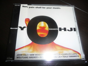 山本耀司/Your pain shall be your music 帯付 CD