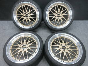 人気のゴールド BBS LM 20インチ 美品 BMW E91 E92 F30 F31 F10 F11 E85 E46 E36 Z4 レクサス LS460 LS600h 40アルファードヴェルファイア