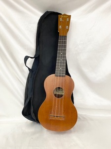 Famous フェイマス Ukulele ウクレレ SINCE 1955 FS-1 ソフトケース付き 中古品 簡易音出し確認済 調律無 現状品 弦楽器 清掃無