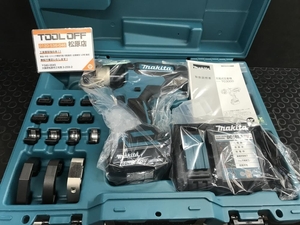 013♪未使用品・即決価格♪マキタ makita 18V充電式圧着工具 TC300DRG バッテリ×1・充電器×1付属