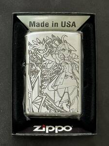 zippo モンスターストライク ウリエル MONSTER STRIKE 特殊加工品 2020年製 神の炎を賜り地獄を開く者 XFLAG 両面デザイン