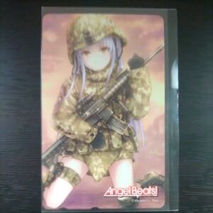 Angel Beats !　テレカ　i　未使用品　エンジェルビーツ　Key テレホンカード