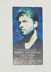 ★George Michael★Waiting For That Day★ジョージ・マイケル★CD★8cm★シングル★中古★レトロ★