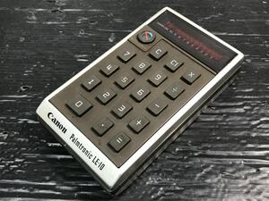 030806 希少 Canon キヤノン Palmtronic LE-10 計算機 電卓 アンティーク 初期の電卓