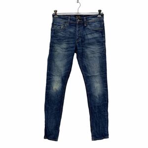 JACK＆JONES デニムパンツ W30 ボタンフライ ブルー 古着卸 アメリカ仕入 2305-489