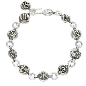 クロムハーツ Chrome Hearts NO2 MULTI BALL/#2マルチボール シルバーブレスレット 中古 NO05