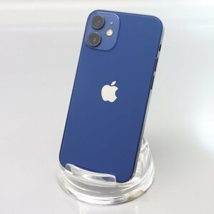 Apple iPhone12 mini 64GB Blue A2398 MGAP3J/A バッテリ76% ■SIMフリー★Joshin6930【1円開始・送料無料】