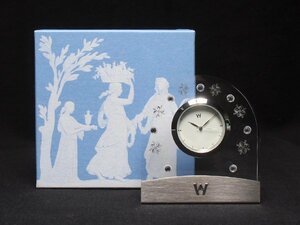 ウェッジウッド 置時計 プシュケ クリア クロック WEDGWOOD [0502]