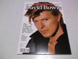 ☆　デヴィッド・ボウイ DAVID BOWIE　洋書　【　Rolling Stone　The Ultimate Guide to His Music & Legacy　】　※管理番号 pa668