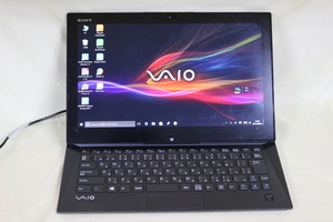 中古ノートパソコン SONY VAIO Duo 13 SVD1323A1J Windows10 COREi7 8GB 128GB 13.3inchワイド タッチパネル Bluetooth・カメラ