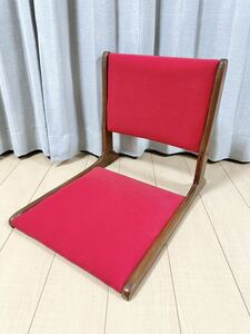 座椅子 折り畳み 木製