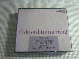 レ　CD４枚組《ワーグナー/二―ベルングの指揮環　第三夜・楽劇「神々の黄昏」》中古